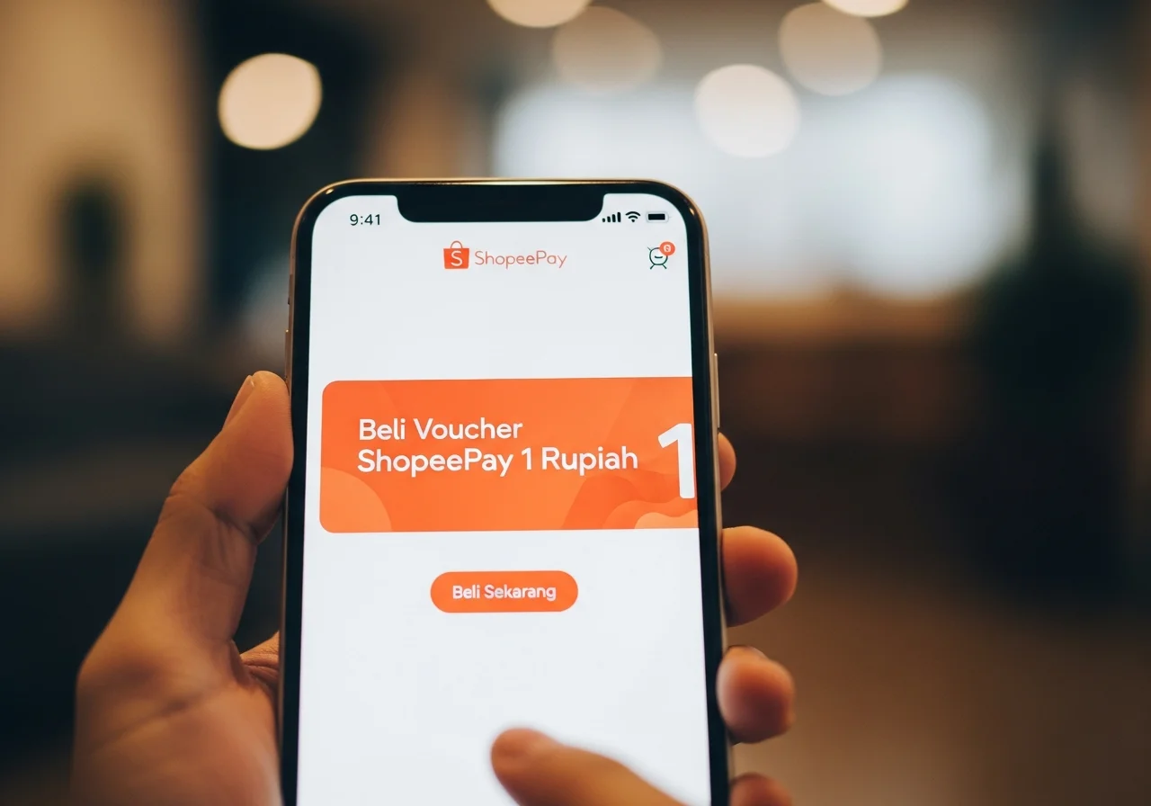 Voucher ShopeePay 1 Rupiah