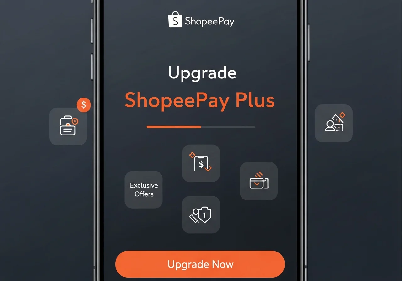 cara upgrade shopeepay plus anti gagal