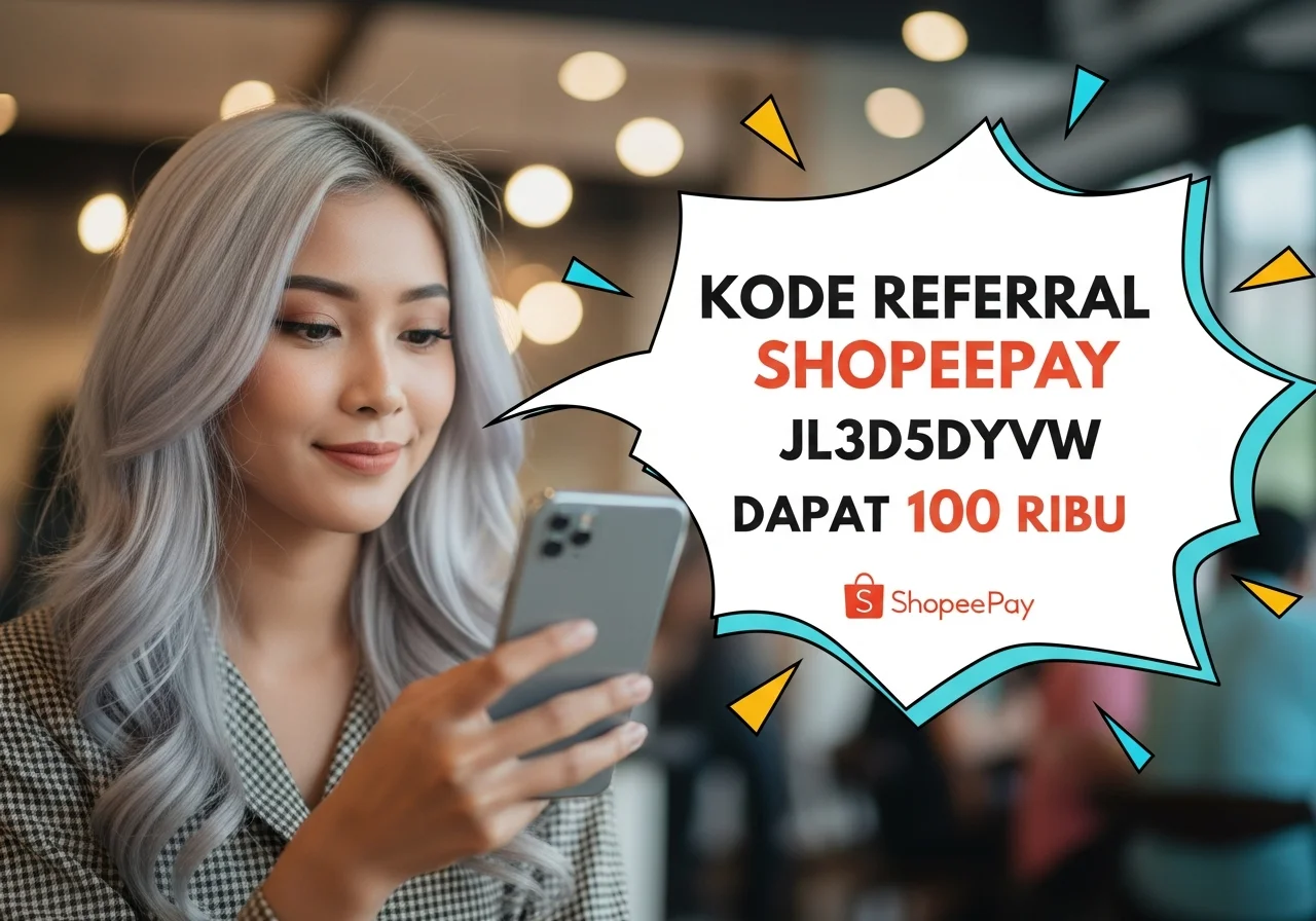 Kode Referral ShopeePay 100 Ribu