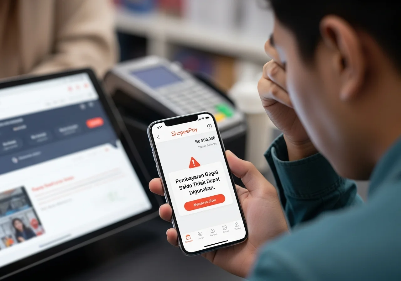 ShopeePay Tidak Bisa Digunakan Padahal Saldo Cukup